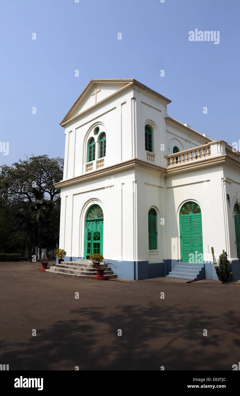 Kirche in Loreto Kloster Mutter Teresa lebte vor der Gründung der Missionarinnen der Nächstenliebe in Kalkutta Stockfoto