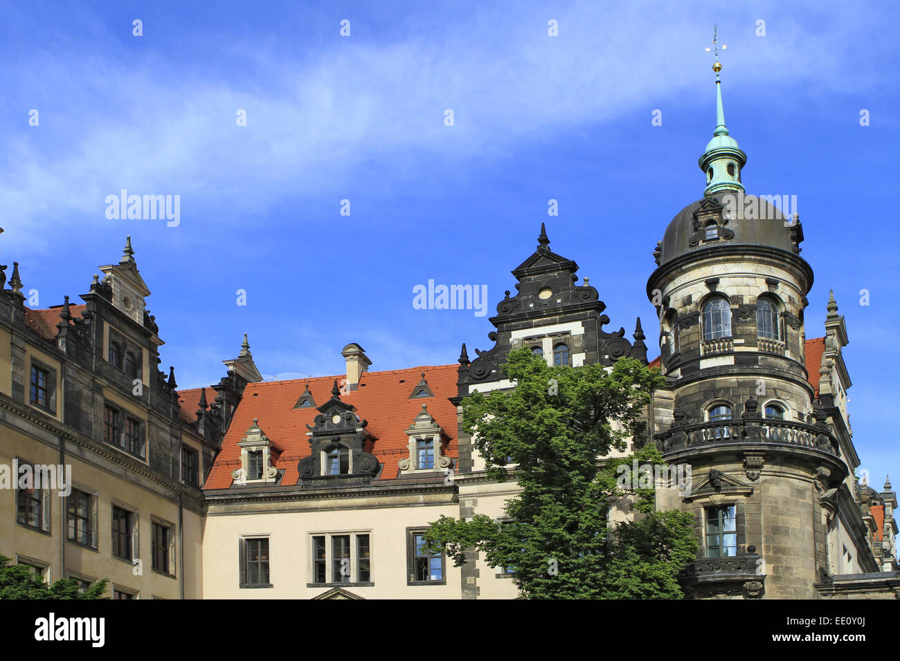 Deutschland, Sachsen, Dresden, Altstadt, Residenzschloss Stockfoto