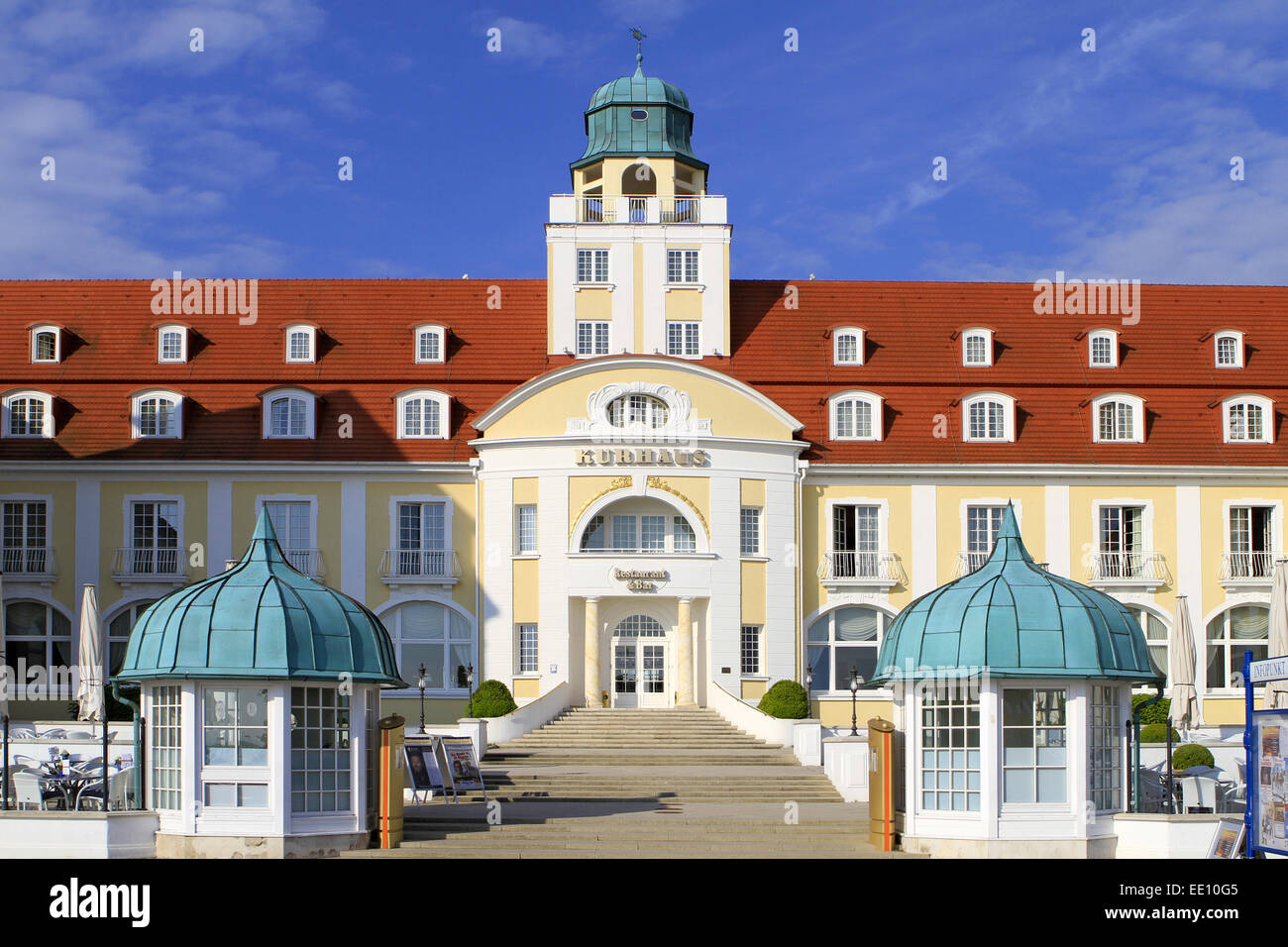 Deutschland, Mecklenburg-Vorpommern, Ostsee, Insel Rügen, Ostseebad Binz, Kurhaus Stockfoto