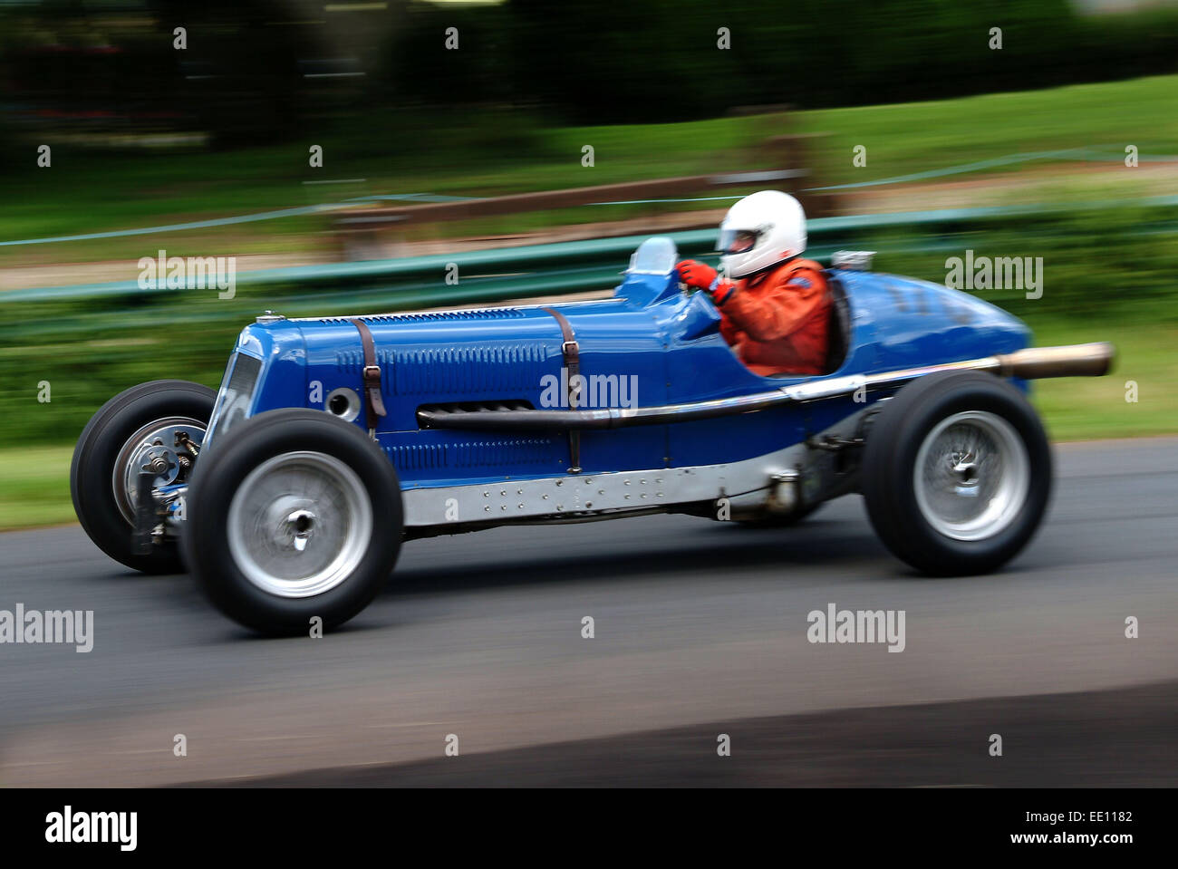 Shelsey Walsh Bergrennen in Prescott Hill, Gloucestershire. Stockfoto