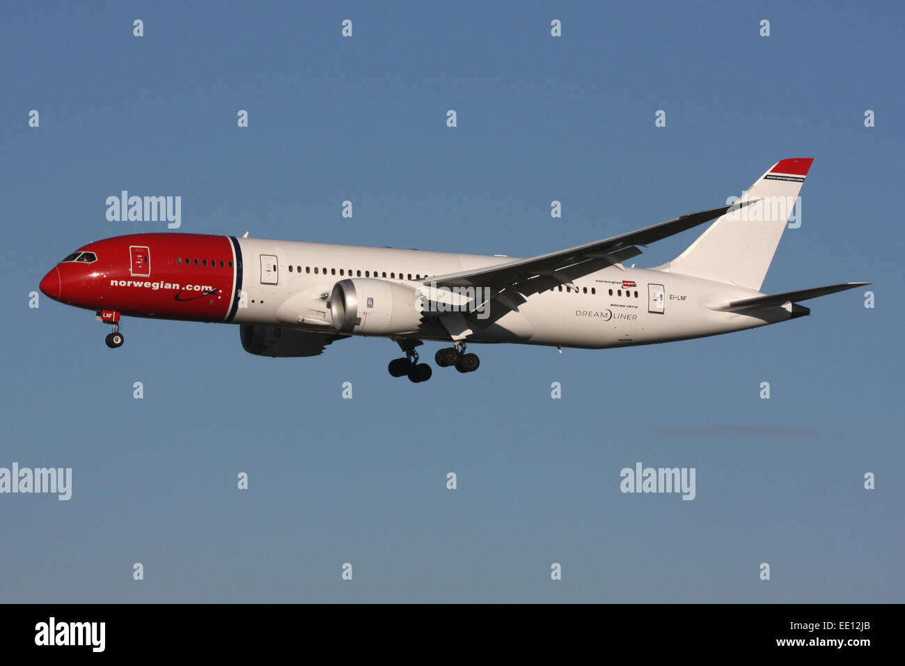 NORWEGISCHE 787 DREAMLINER Stockfoto