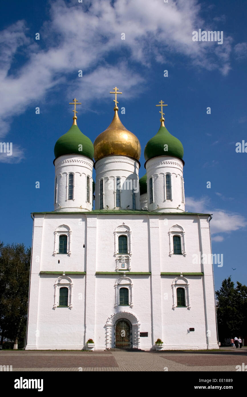 Kathedrale des Erzengels im Moskauer Kreml Stockfoto