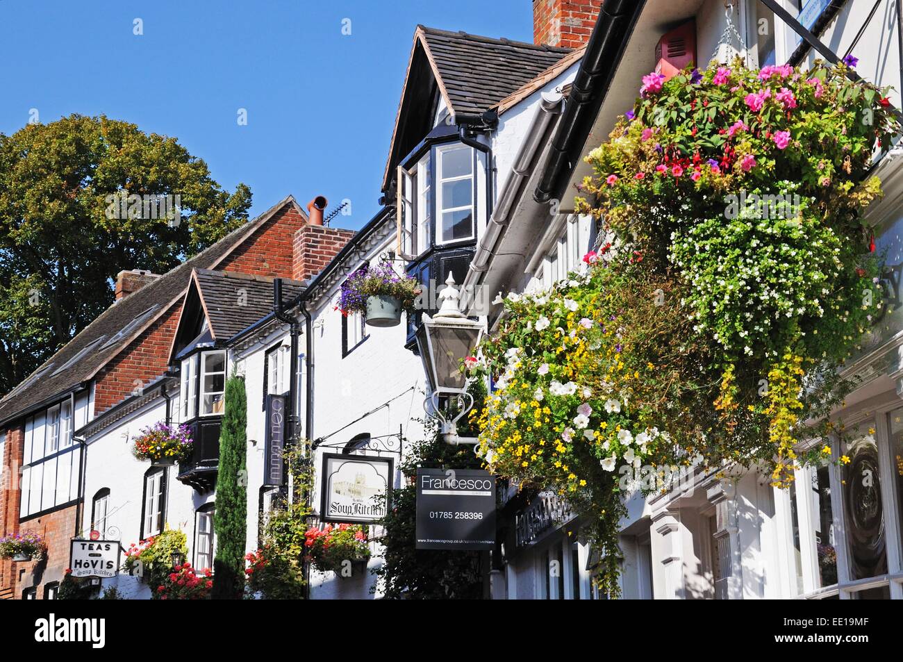 Die Suppenküche entlang Church Lane, Stafford, Staffordshire, England, Vereinigtes Königreich, West-Europa. Stockfoto