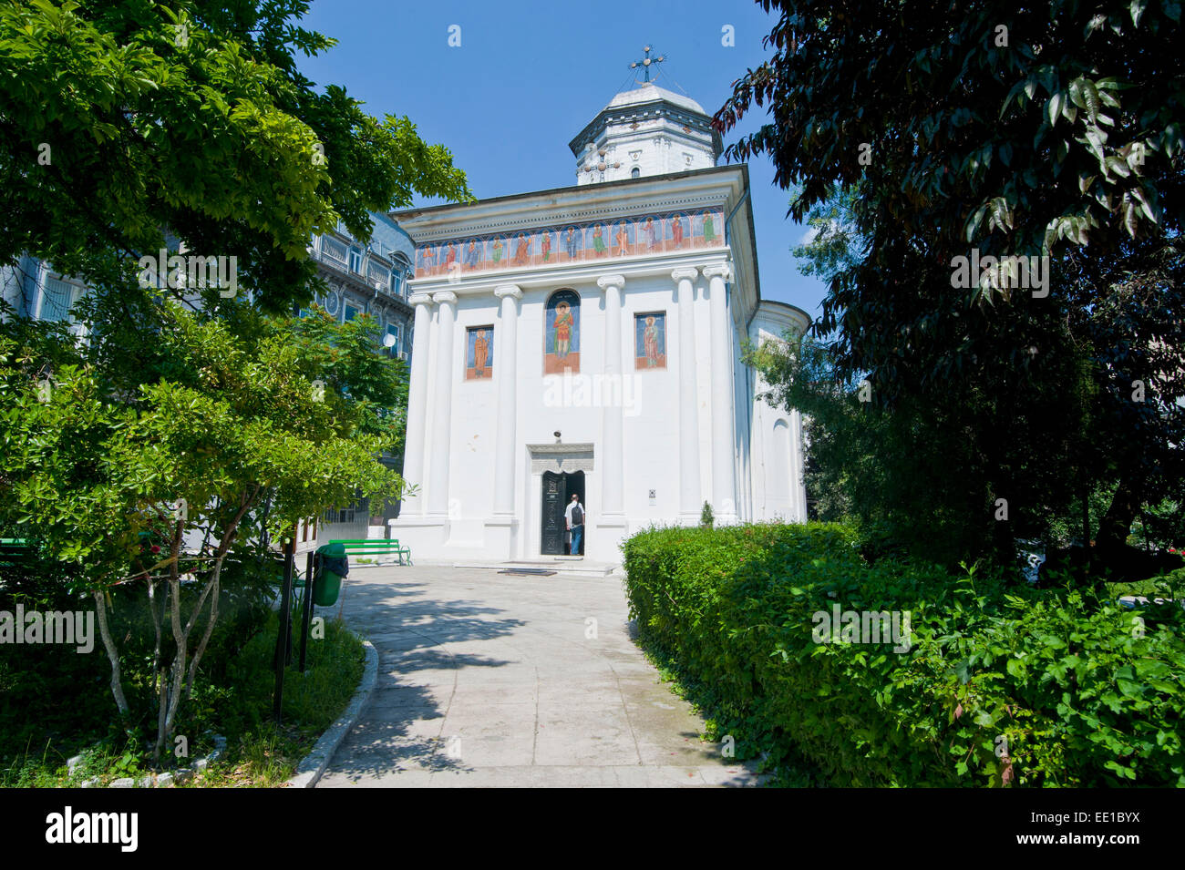 Kirche schwarze SF Dumitru, Bukarest, Rumänien Stockfoto