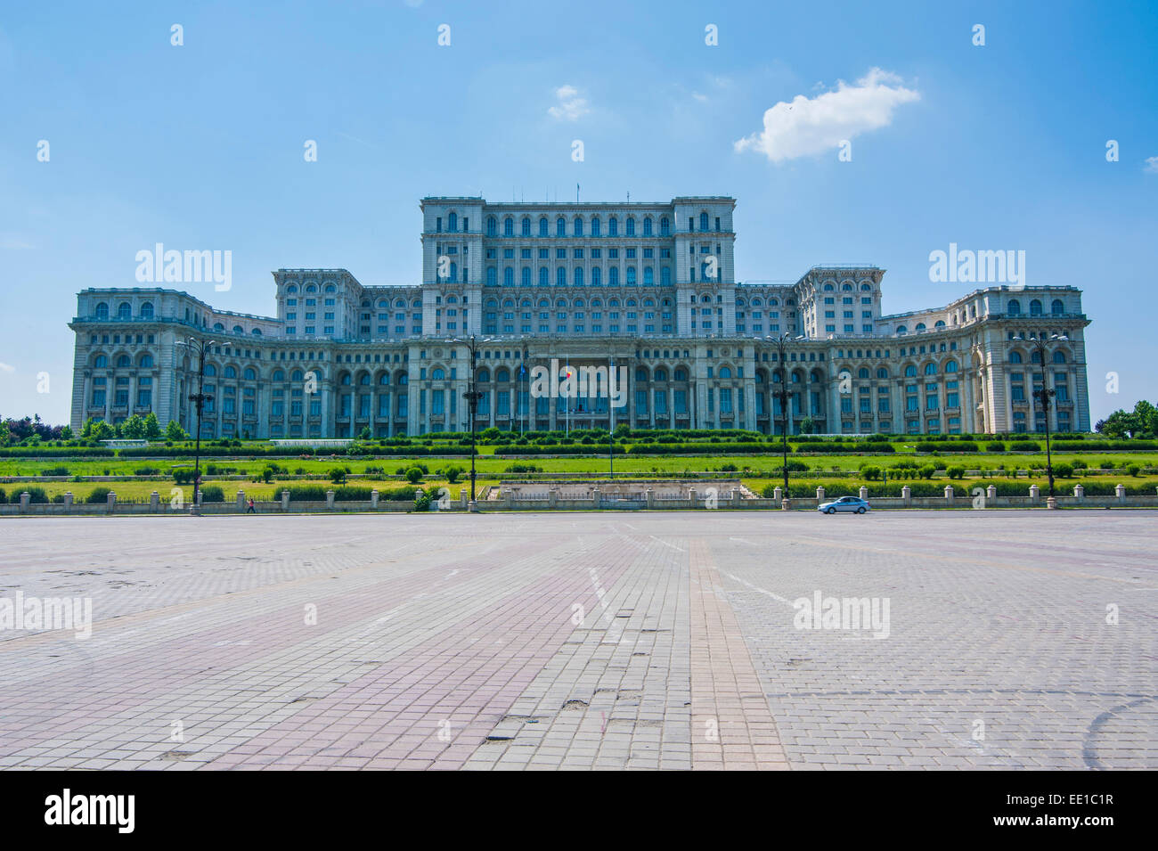 Palast des Parlaments, Bukarest, Rumänien Stockfoto