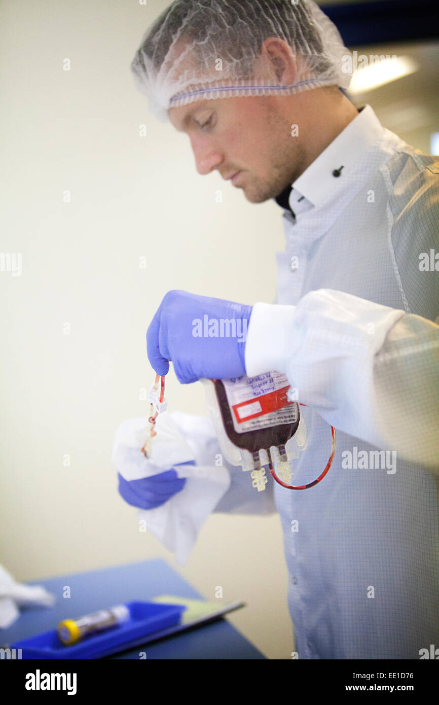 STEM CELL BIOBANK Stockfoto