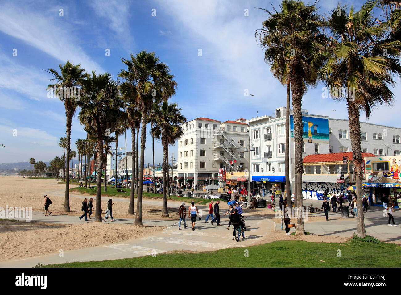 Venice Beach, Los Angeles, California, Vereinigte Staaten von Amerika, Nordamerika Stockfoto
