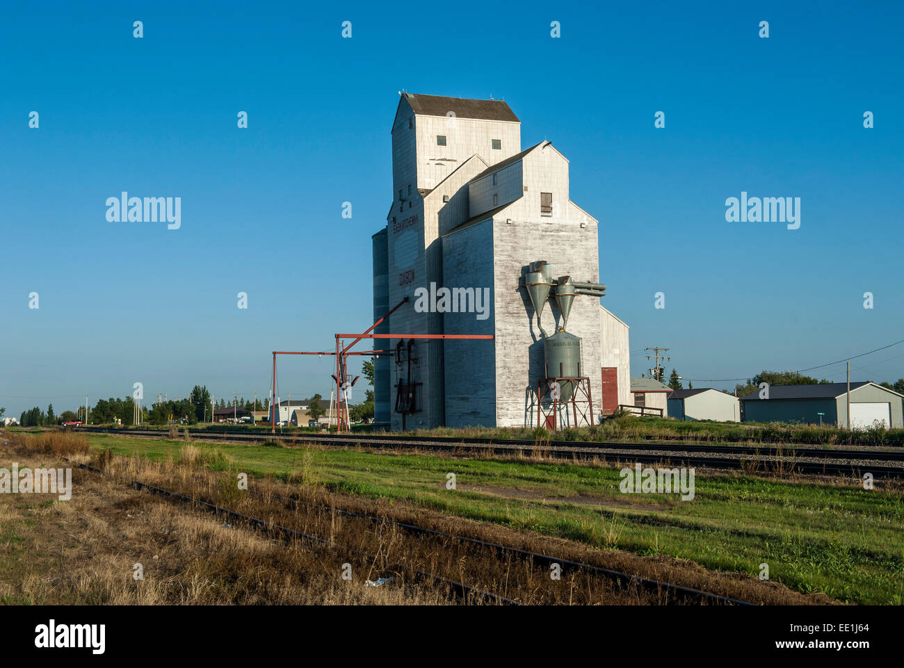Riesige Mühle in Saskatchewan, Kanada, Nordamerika Stockfoto