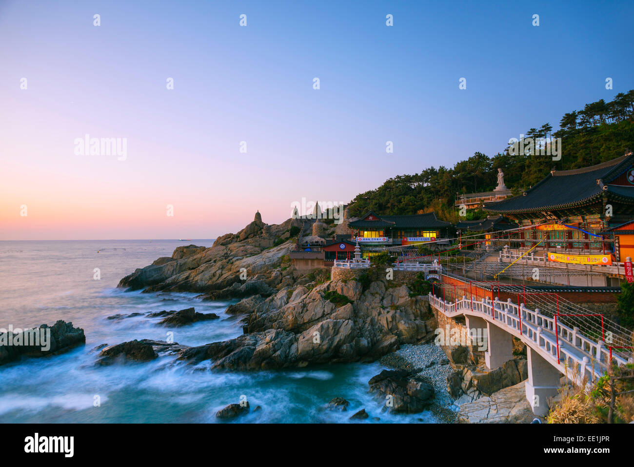 Haedong Yonggungsa Tempel, Busan, Südkorea, Asien Stockfoto