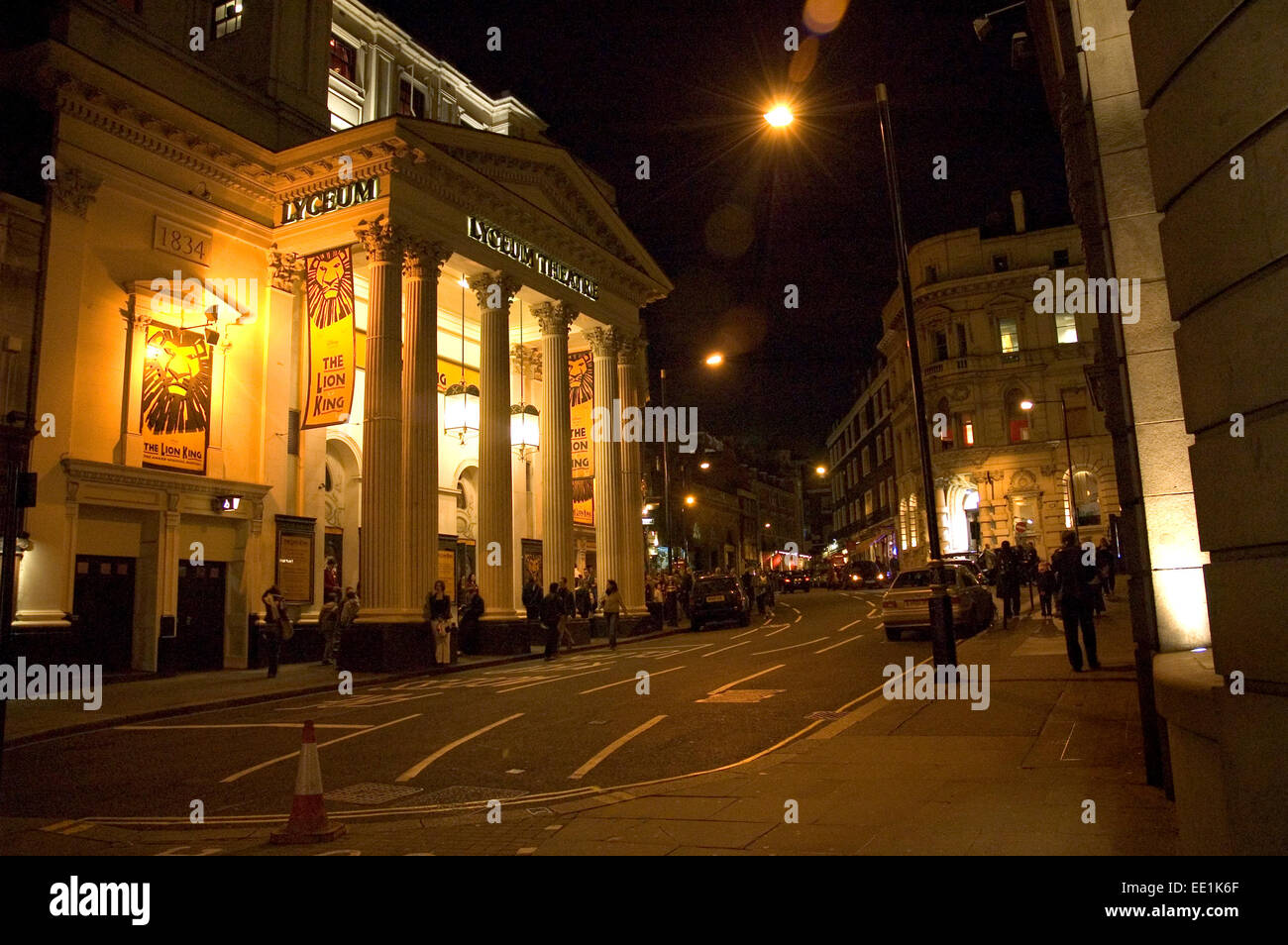 Lyceum Theatre, London - König der Löwen Stockfoto