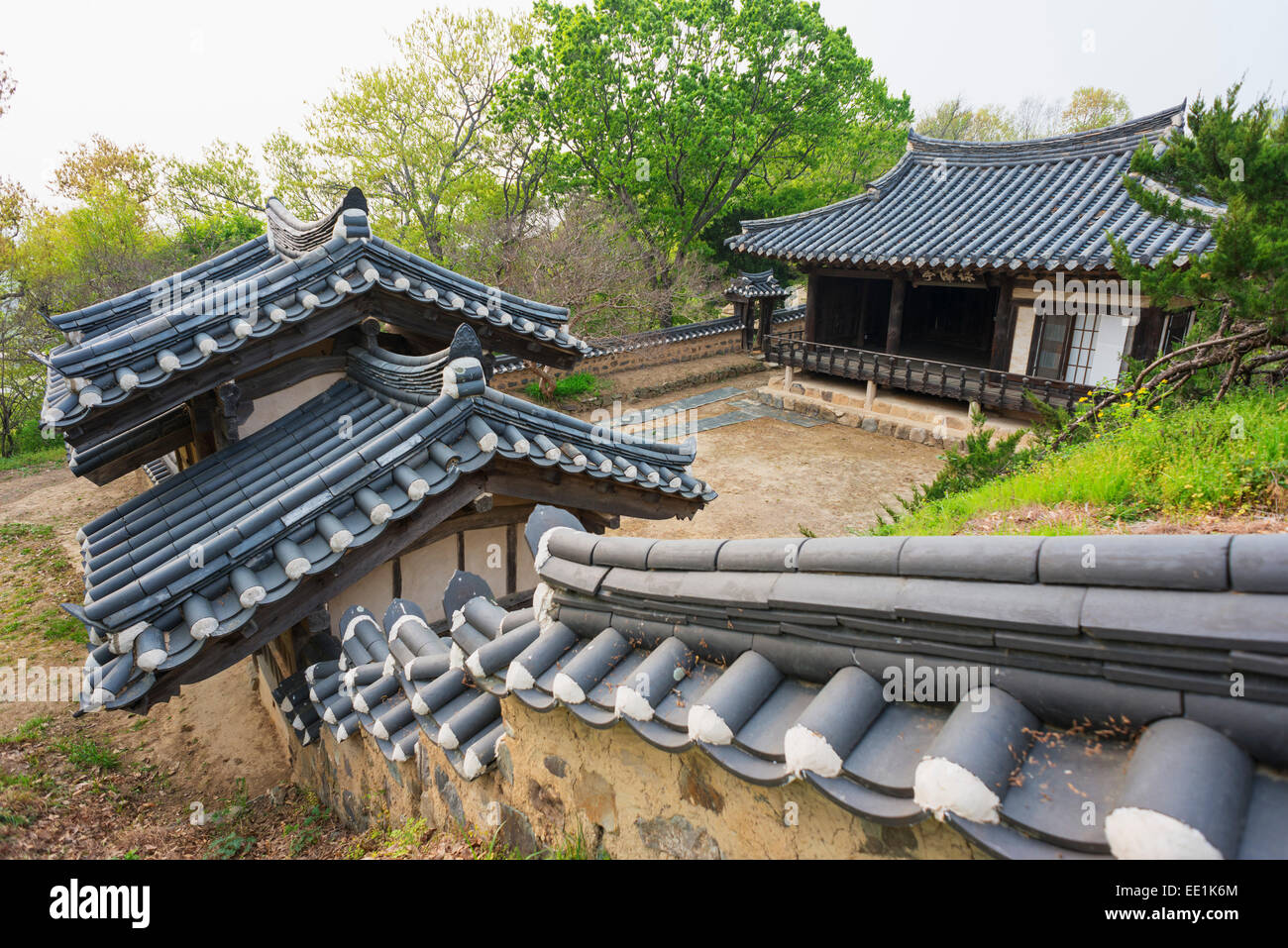 Yangdong folk Village, UNESCO-Weltkulturerbe, Gyeongsangbuk-Do, Südkorea, Asien Stockfoto