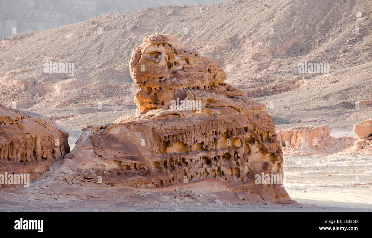 Süd-Sinaiwüste Stockfoto