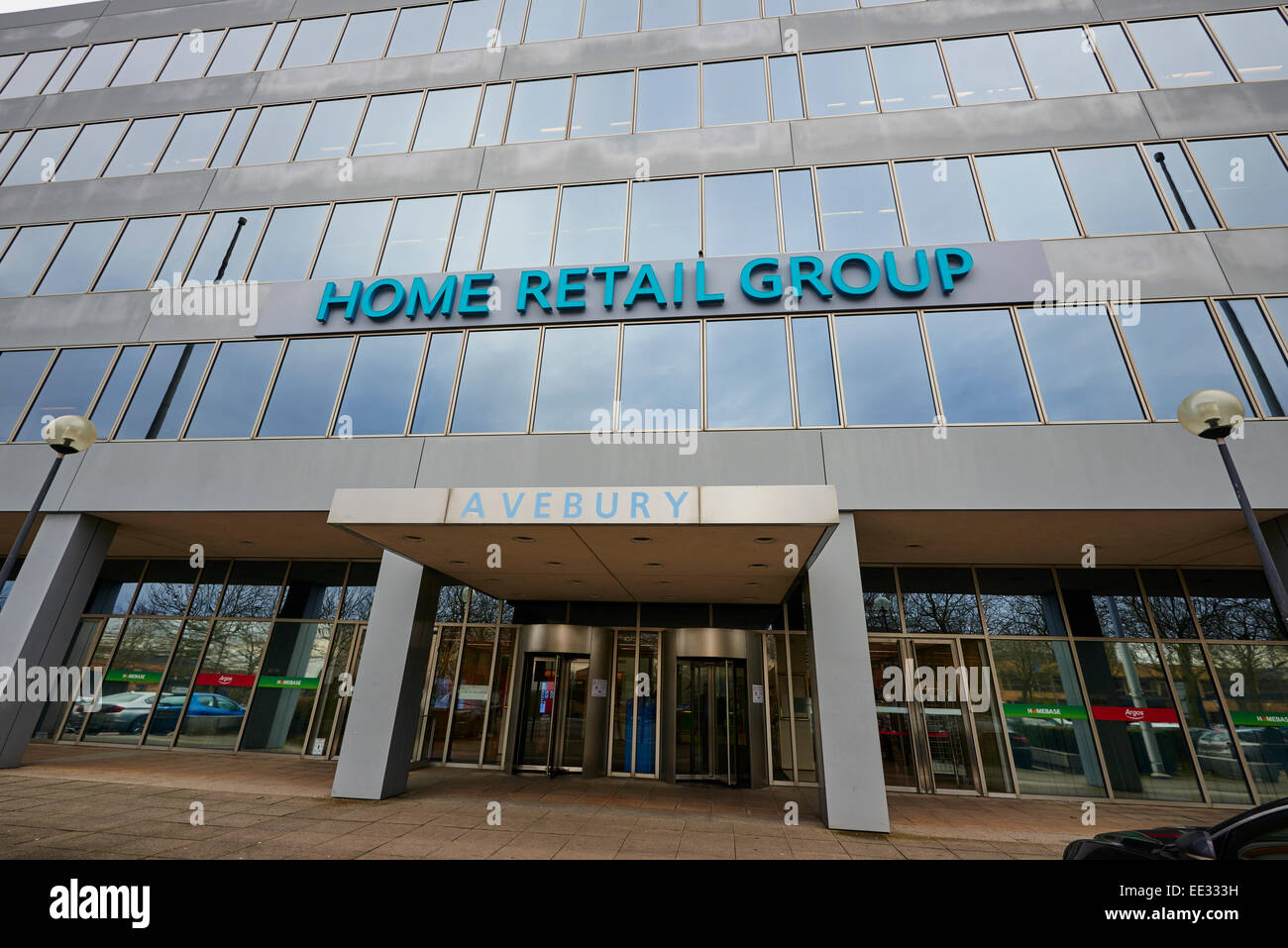 Hauptsitz der Home Retail Group Avebury Boulevard Milton Keynes Buckinghamshire UK Stockfoto