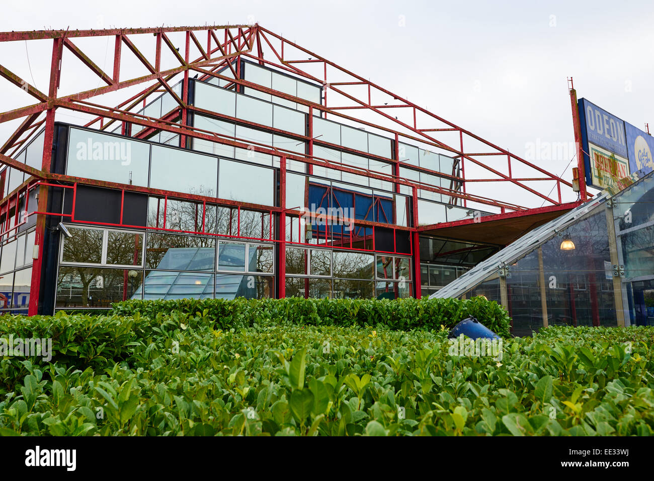 Der Punkt ein ehemaligen Entertainment-Komplex In der Mitte 80 Midsummer Boulevard Milton Keynes Buckinghamshire UK gebaut Stockfoto