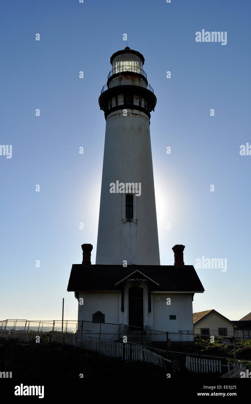 Pigeon Point Light Station State Historic Park, Kalifornien Stockfoto