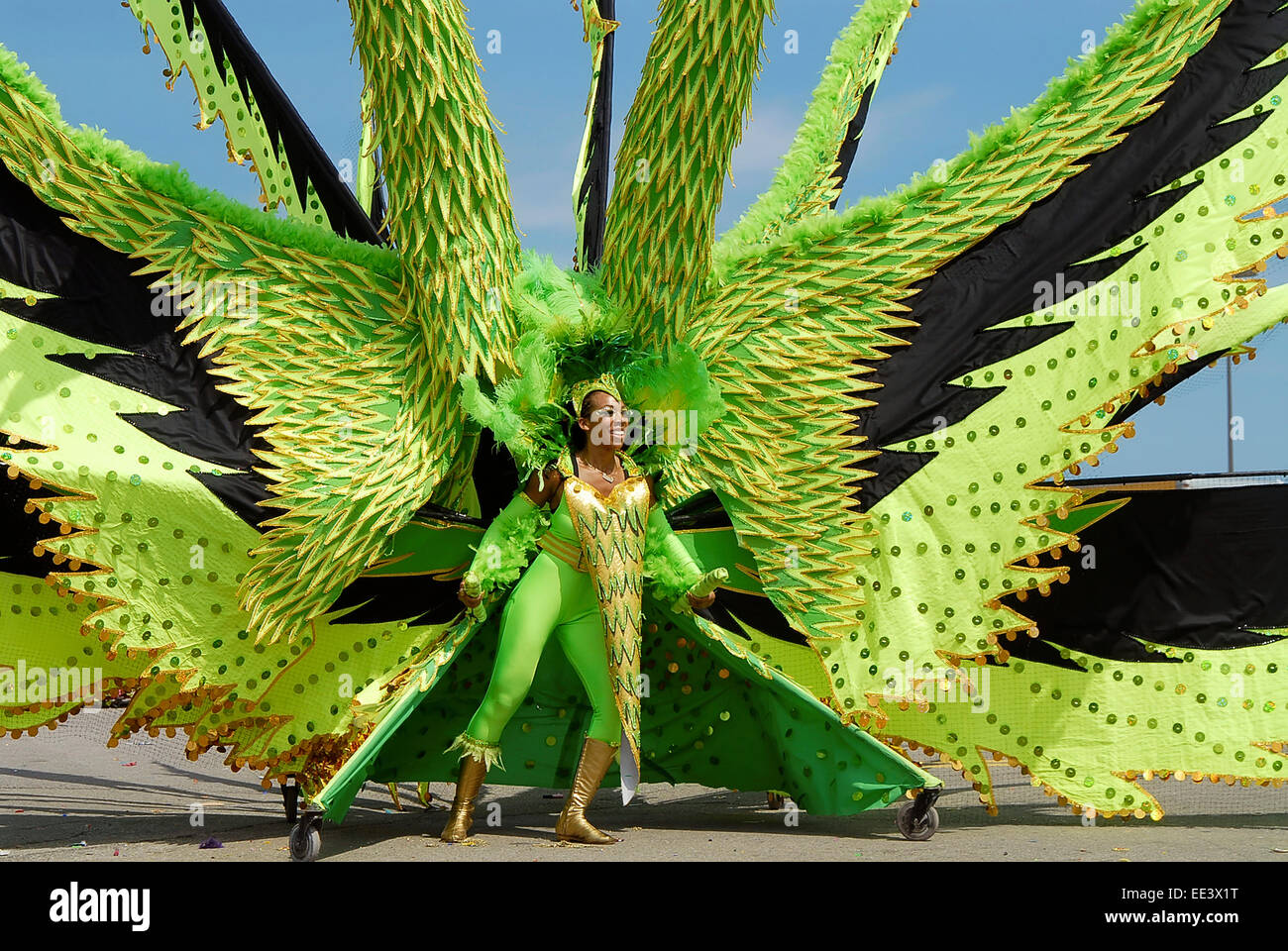 Caribbean Dancer, Toronto, Kanada Stockfoto