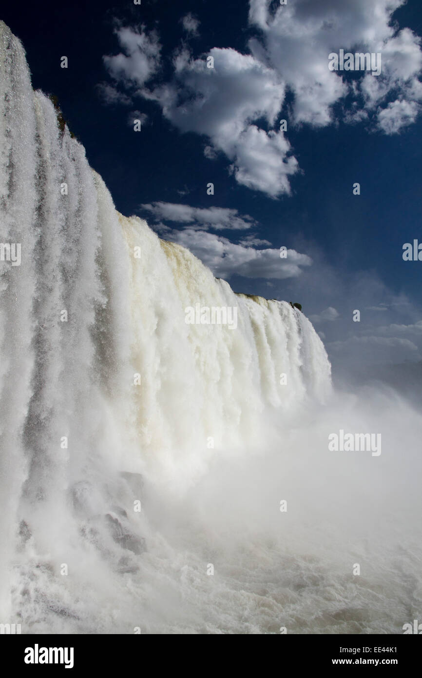 Iguazu Wasserfälle brasilianische Seite Stockfoto