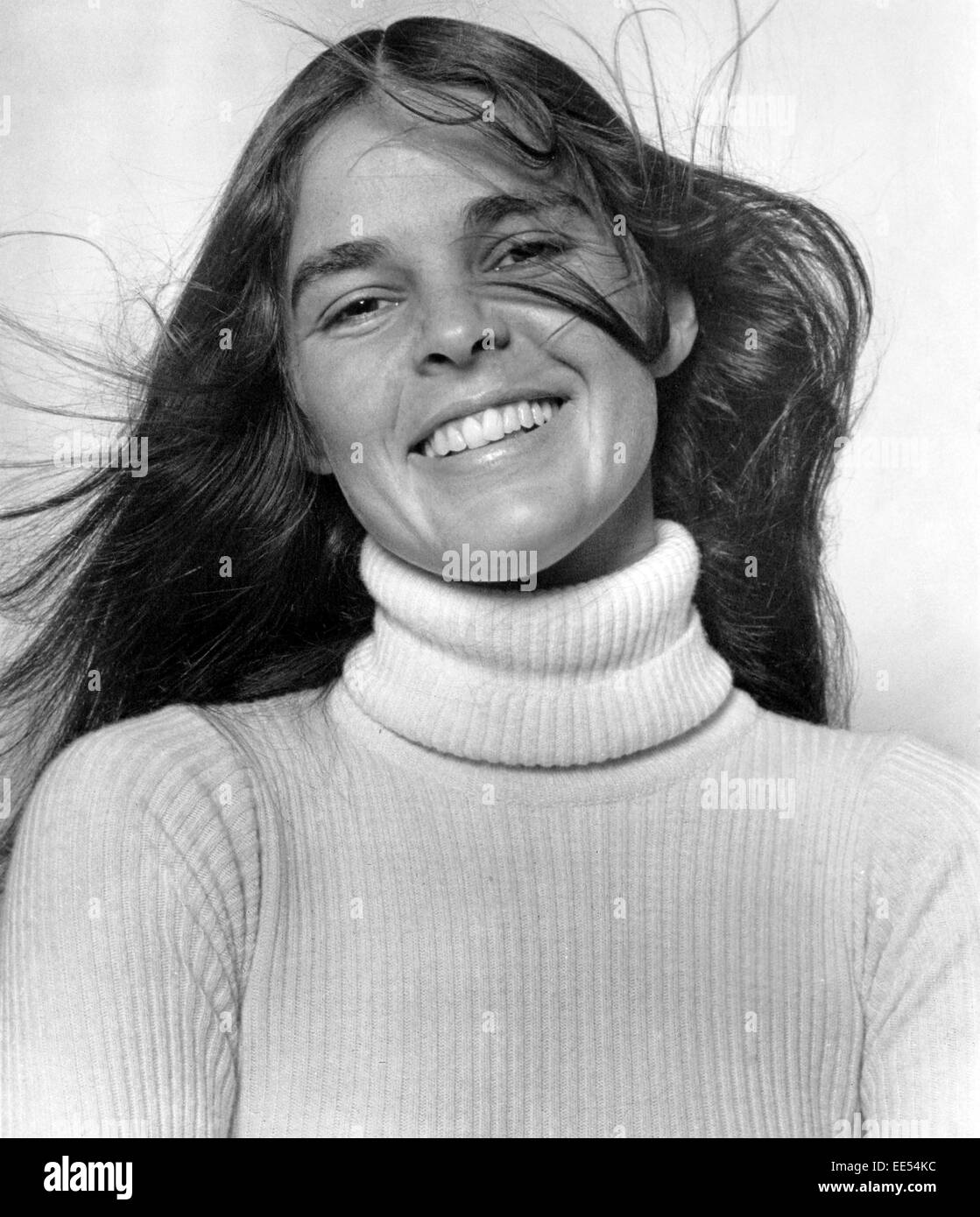 Ali MacGraw, Portrait Werbung für den Film "Love Story", 1970 Stockfoto