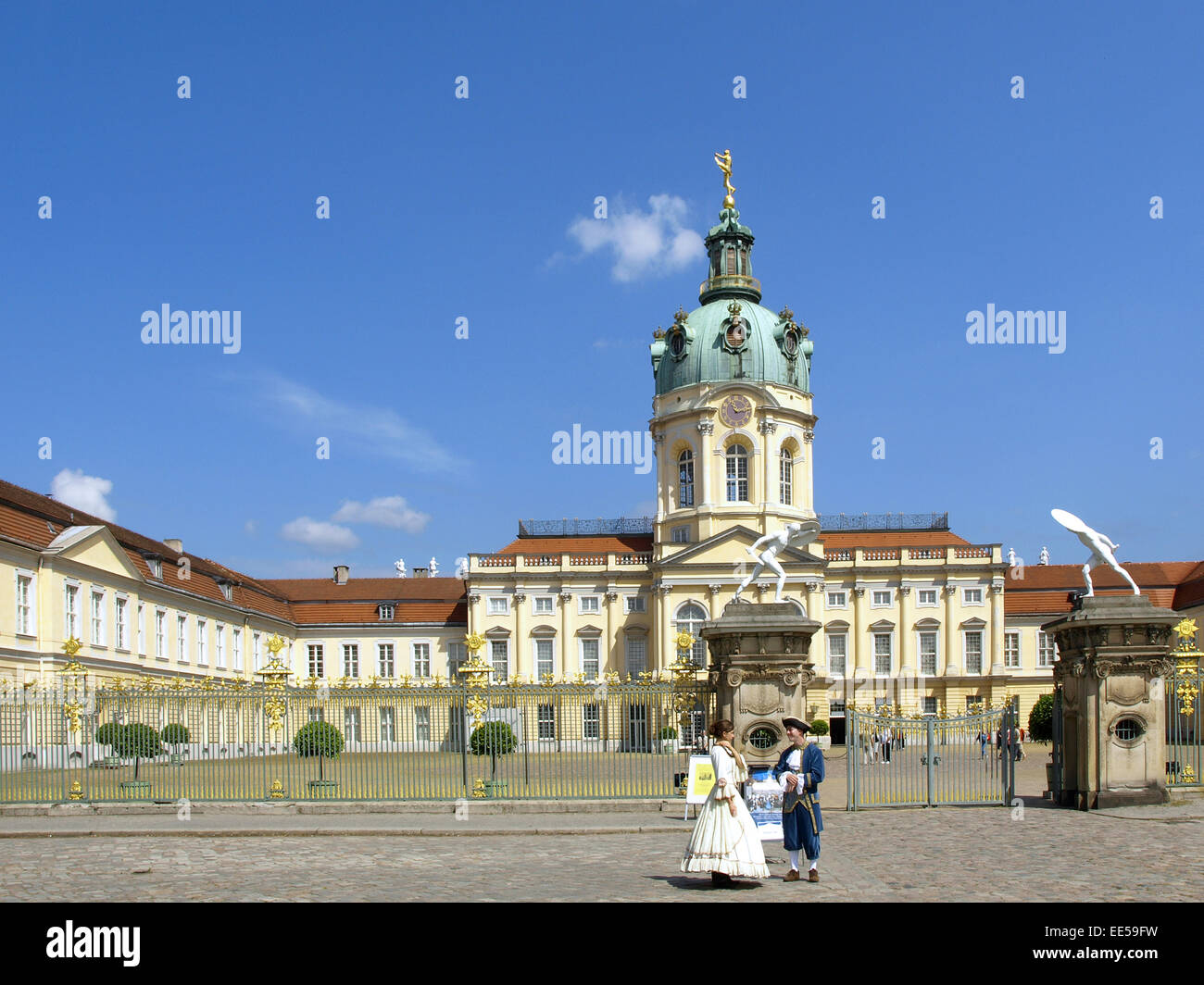 Deutschland, Berlin, Europa, Hauptstadt, Stadt, Sehenswuerdigkeit, Stadtteil Charlottenburg, Schloss Charlottenburg, Altes Schlo Stockfoto