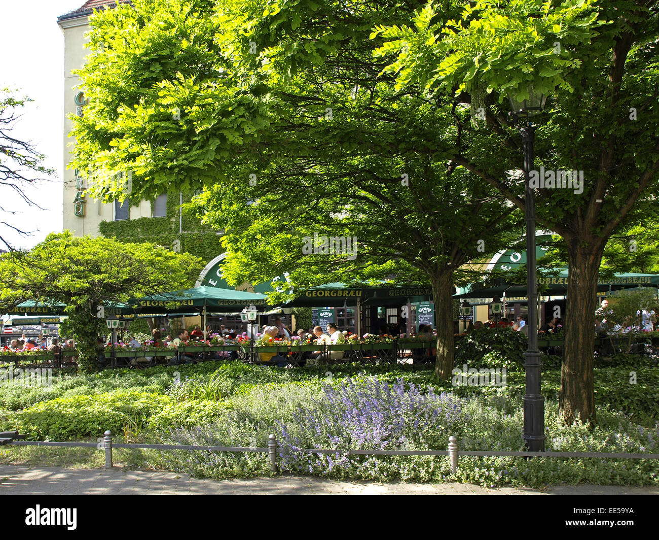 Deutschland, Berlin, Europa, Hauptstadt, Stadt, Sehenswuerdigkeit, Typische Gaststaette Im Nikolaiviertel, Berlin-Mitte, Strasse Stockfoto