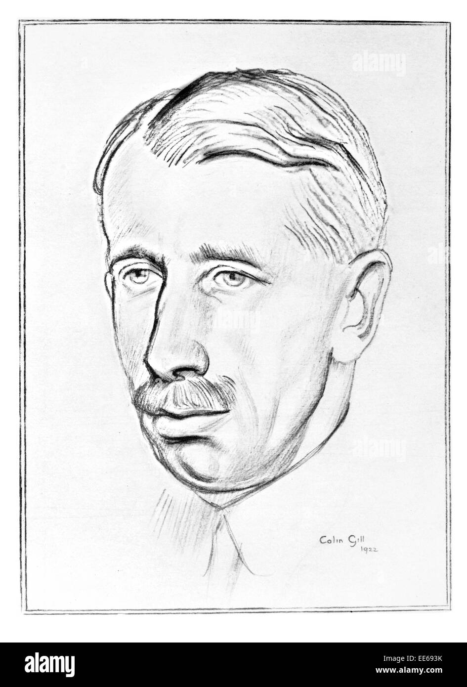 General Sir William Henry Bartholomew 16. März 1877 31. Dezember 1962 Lawrence von Arabien Arabische Revolte osmanischen Türkisch-Porträt Stockfoto