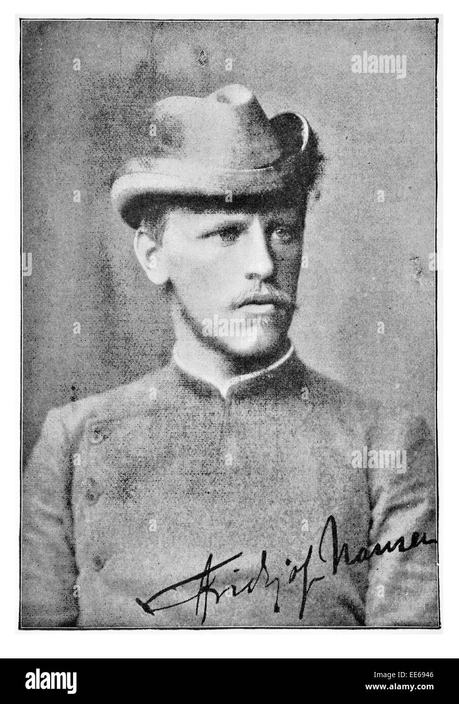 Fridtjof Nansen 10. Oktober 1861 am 13. Mai 1930 norwegischen Forscher Wissenschaftler Diplomat humanitäre Friedensnobelpreisträger Stockfoto