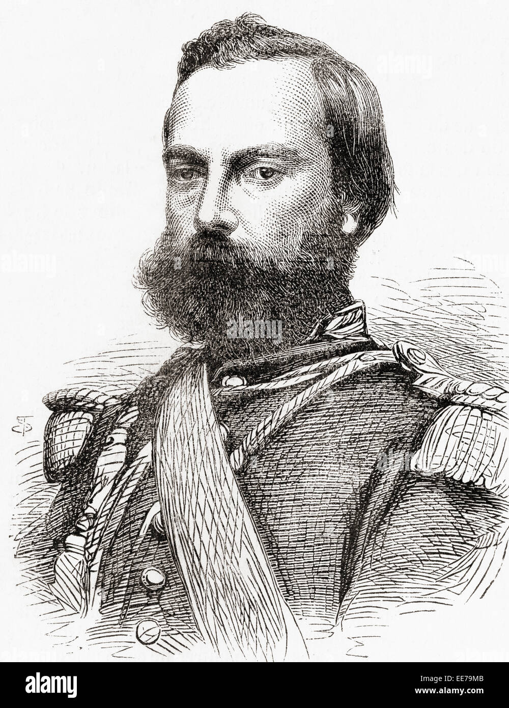 Mariano Ignacio Prado Ochoa, 1826 – 1901.  Zweimal Präsident von Peru, von 1865 bis 1868 und 1876 bis 1879. Stockfoto