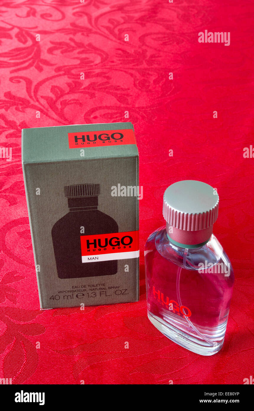 Hugo Boss Man Eau De Toilette Herrenduft Stockfotografie - Alamy