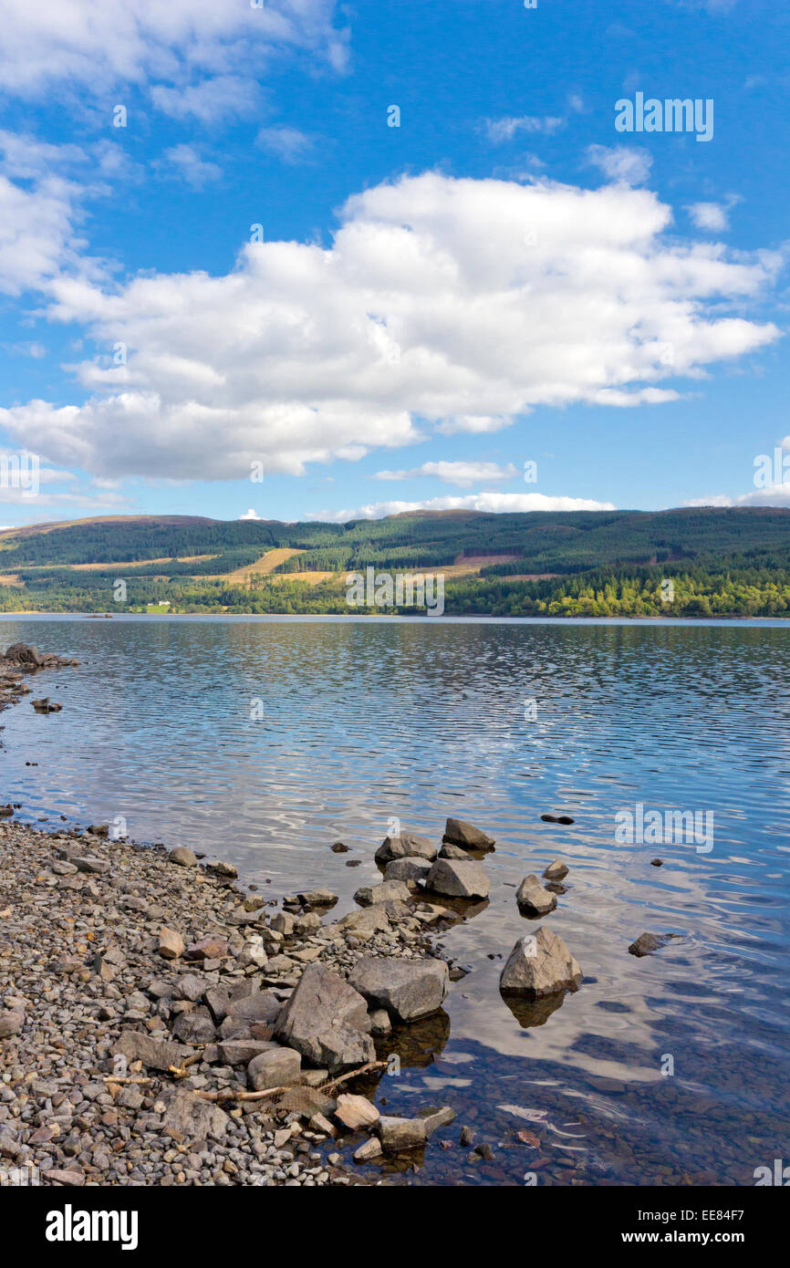 Loch Venachar, Trossachs, Stirlingshire, Schottland, UK Stockfoto