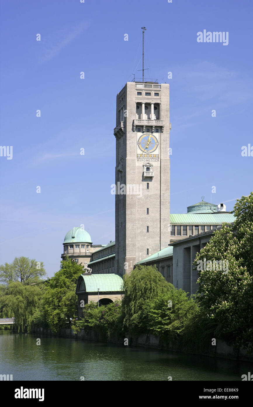 Deutschland, Sueddeutschland, Bayern, Oberbayern, München, Baureferat, Stadtansicht, Sehenswuerdigkeit, Sehenswuerdigkeit Stockfoto