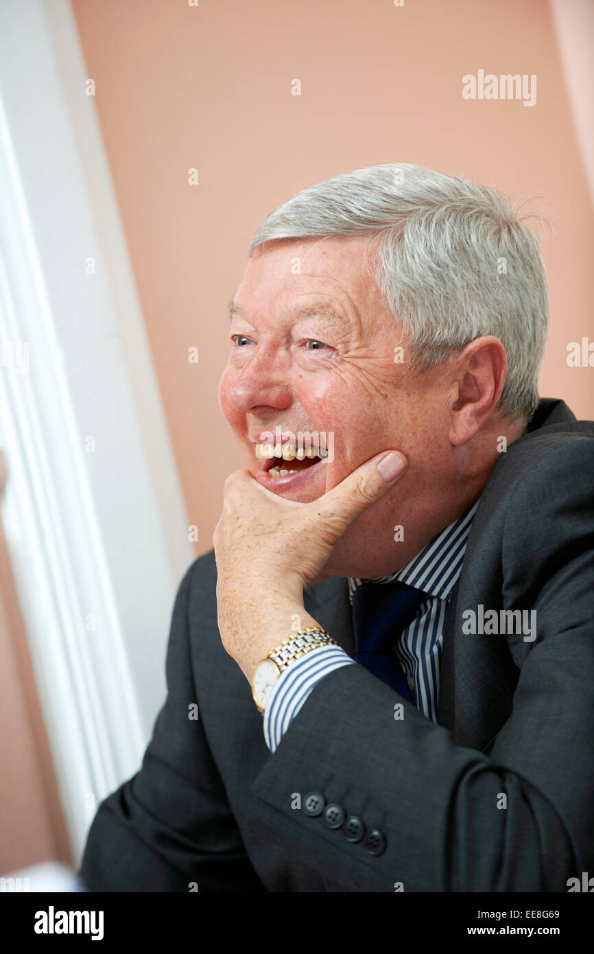 Alan Johnson mittags die Oldie literarische 13.01.15 Stockfoto