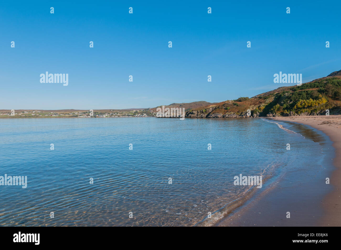 Gairloch Strand Gairloch Ross & Cromarty Highland-Schottland Stockfoto