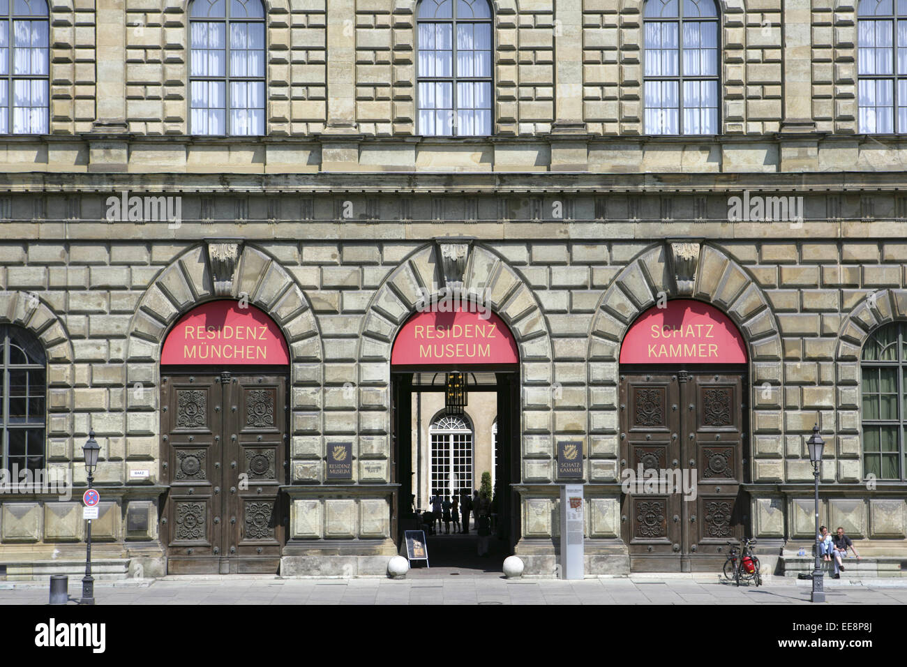 Deutschland, Sueddeutschland, Bayern, Oberbayern, München, Baureferat, Stadtansicht, Sehenswuerdigkeit, Sehenswuerdigkeit Stockfoto