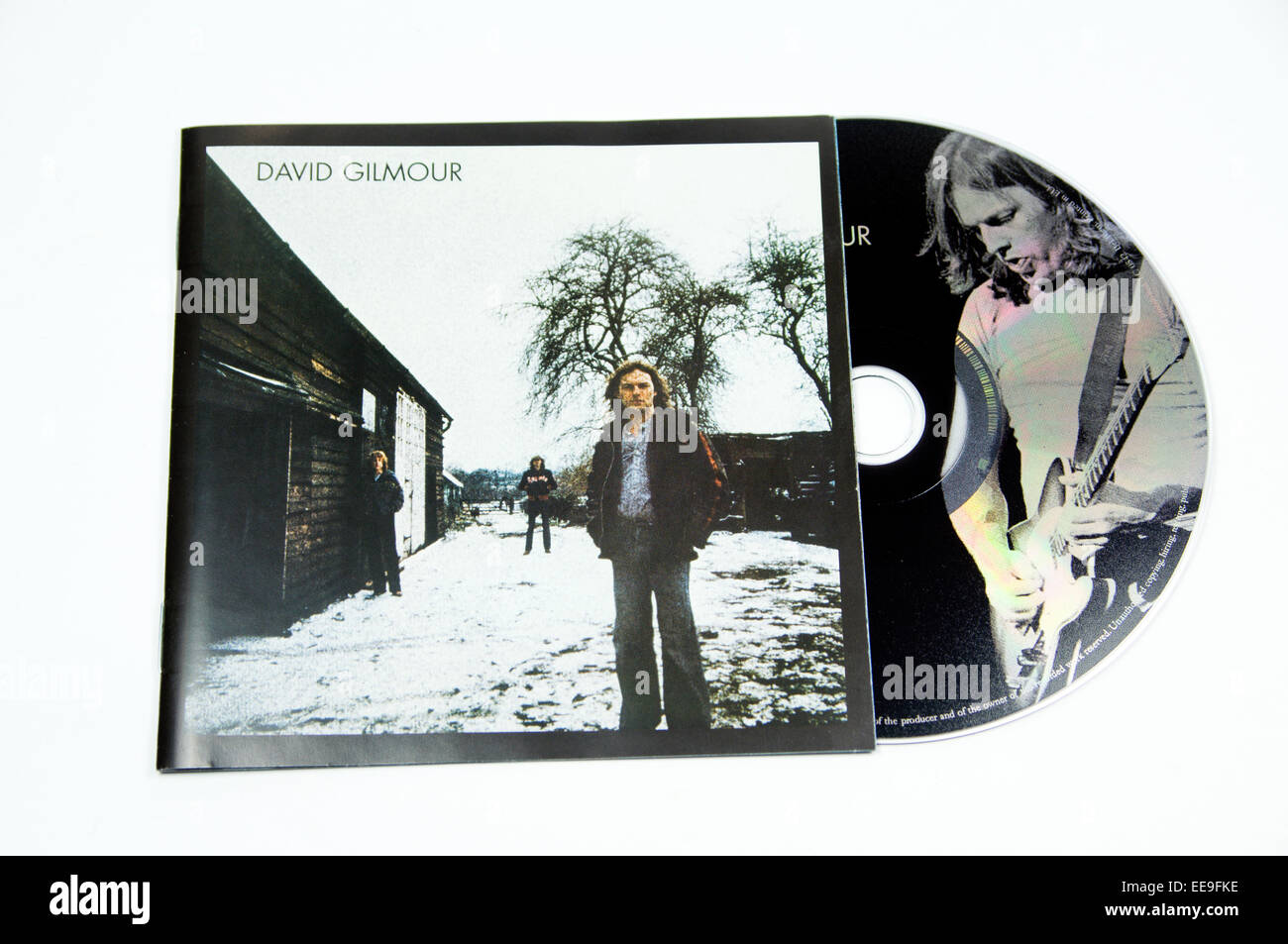 David Gilmours erstes Album. Stockfoto