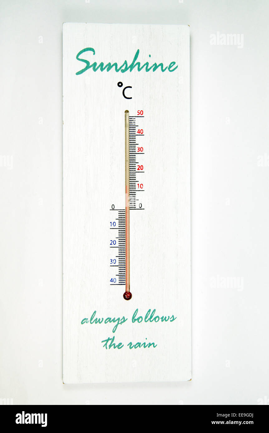 Thermometer. Stockfoto