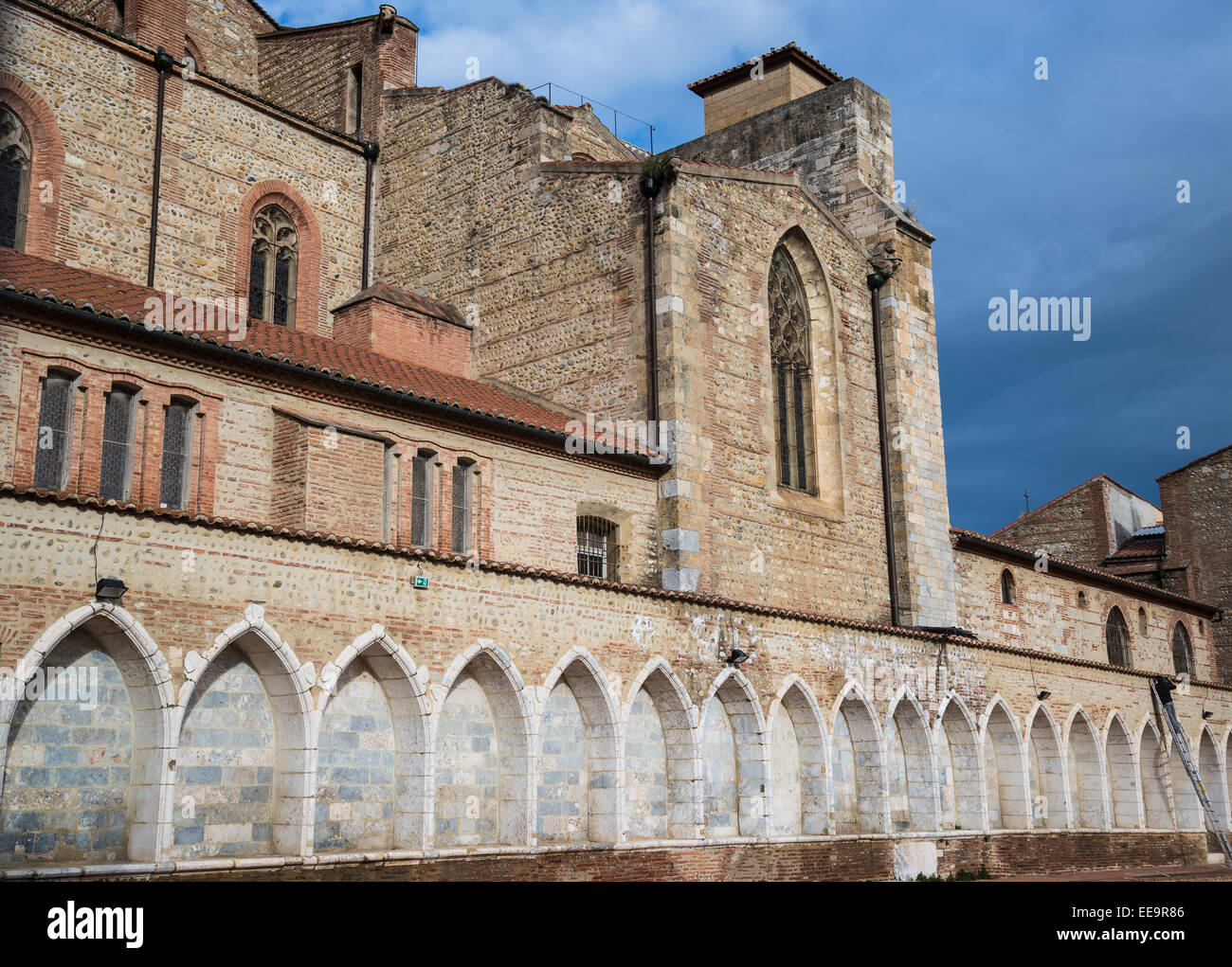 Campo Santo Funeraria, Perpignan, Pyrenäen-Orientales, Frankreich Stockfoto