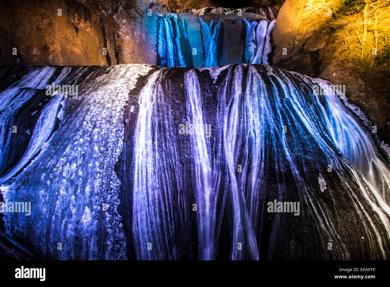 Fukuroda Wasserfall, Daigo Stadt, Ibaraki, Japan Stockfoto