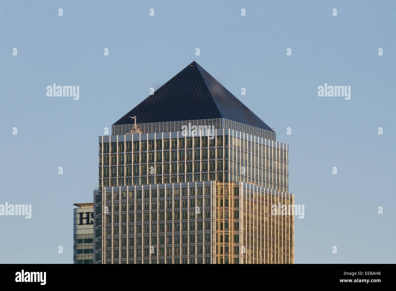 Kanada-Turm, Canary Wharf, London Stockfoto