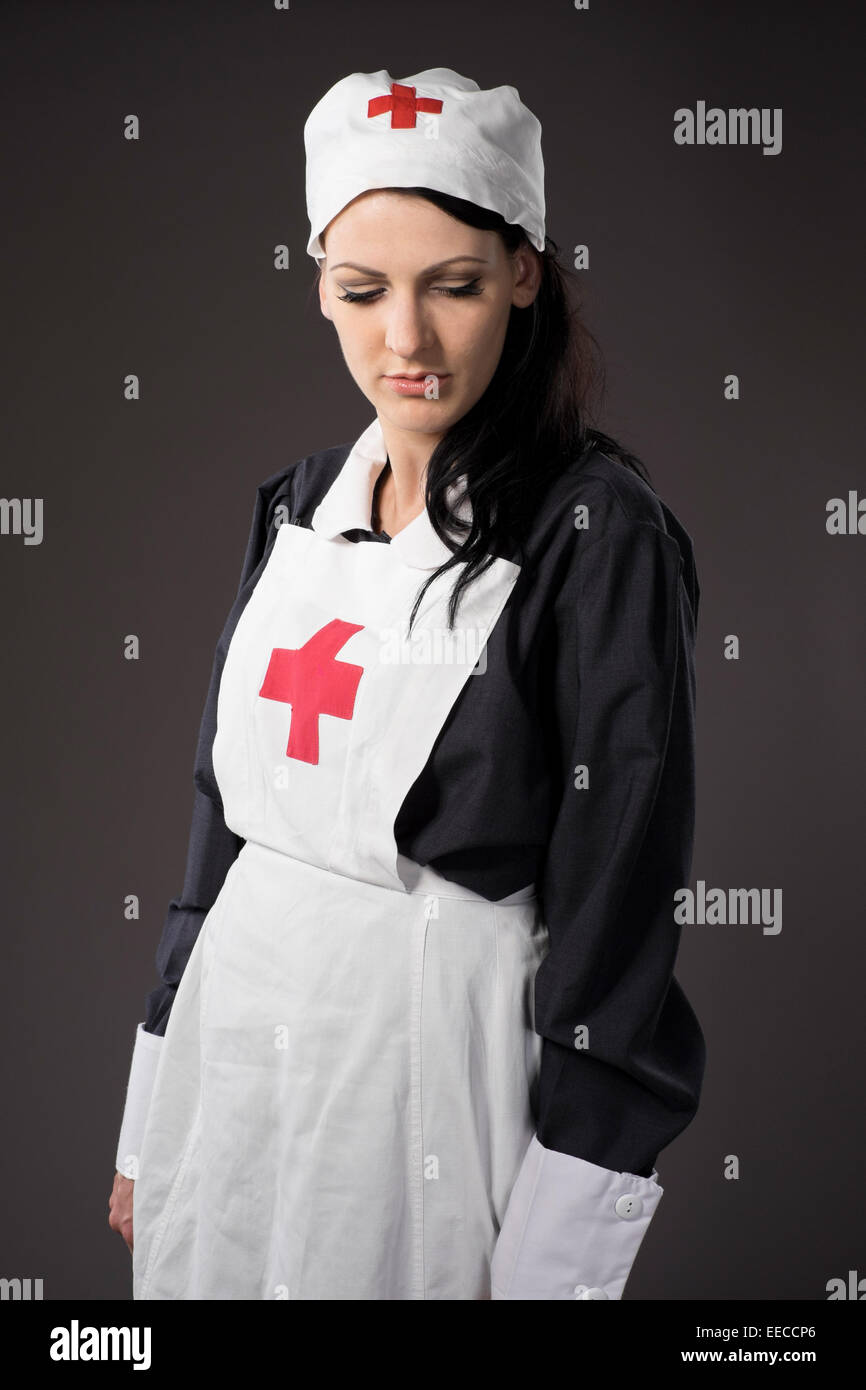 Wort Krieg II Krankenschwester Stockfoto