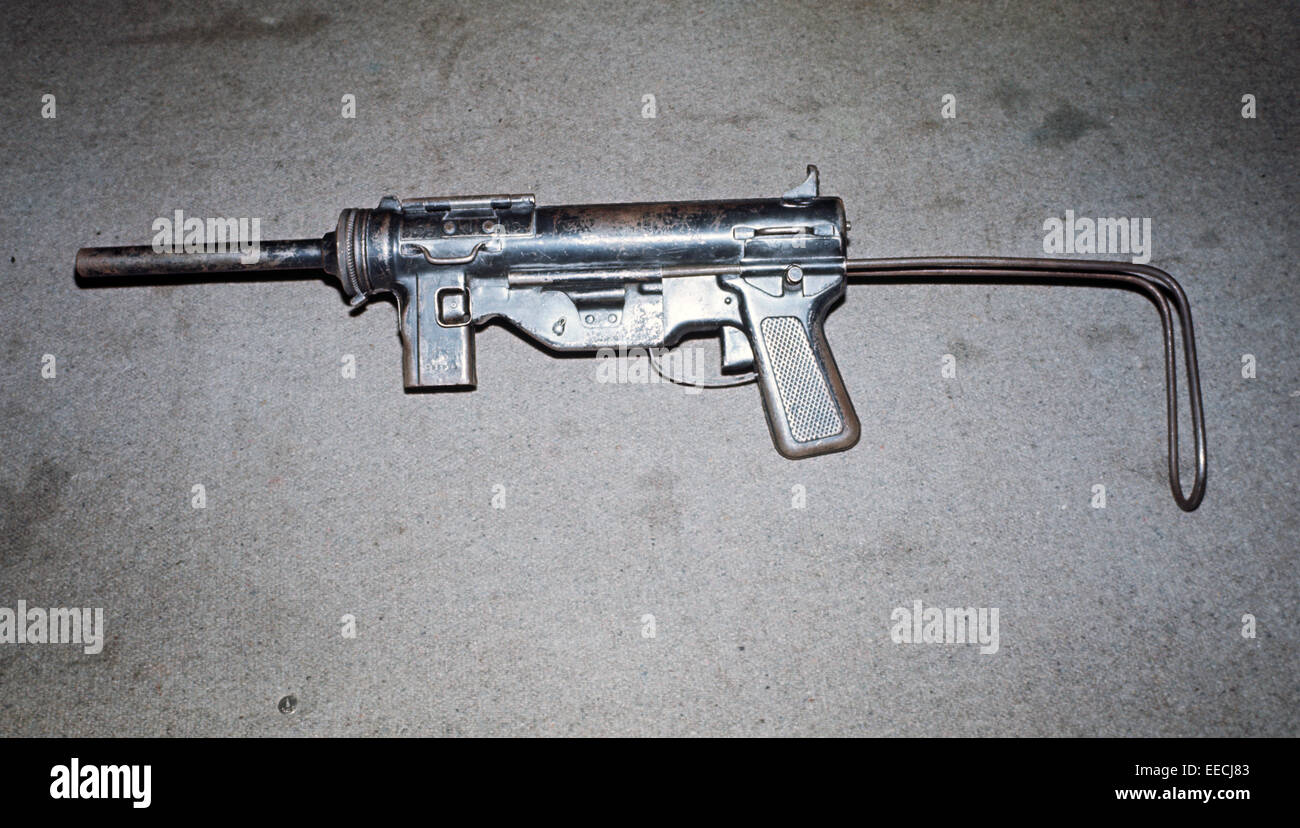 WAFFEN DER ULSTER FEBRUAR 1972. Maschinengewehr von der IRA, Irish