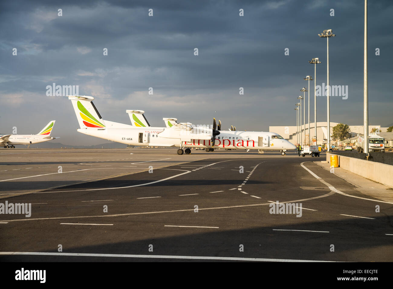 International Airport, Addis Abeba, Äthiopien Stockfoto