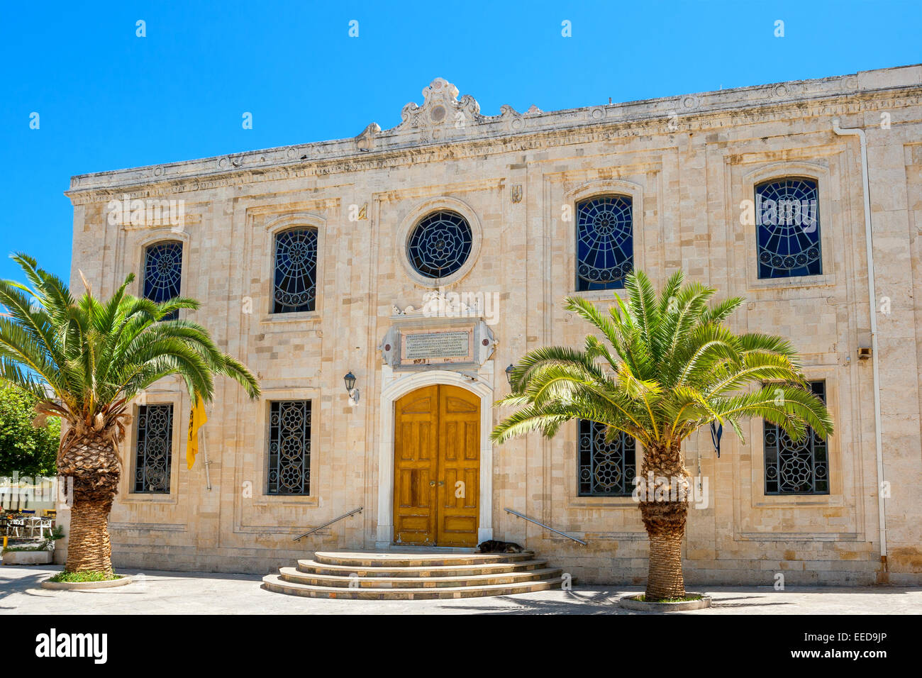 Kirche der Heiligen Titos. Heraklion, Crete Stockfoto