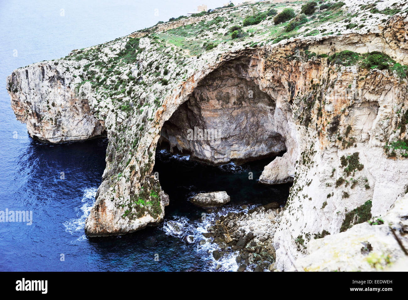 Der kleine Inselstaat Malta ist ein beliebtes Reiseziel für Touristen wegen 5.000 Jahre Geschichte, malerische Städte und Landschaften. Der Tourismus ist ein wichtiger Bestandteil der nationalen Wirtschaft Maltas. Foto: Dezember 2014. Stockfoto