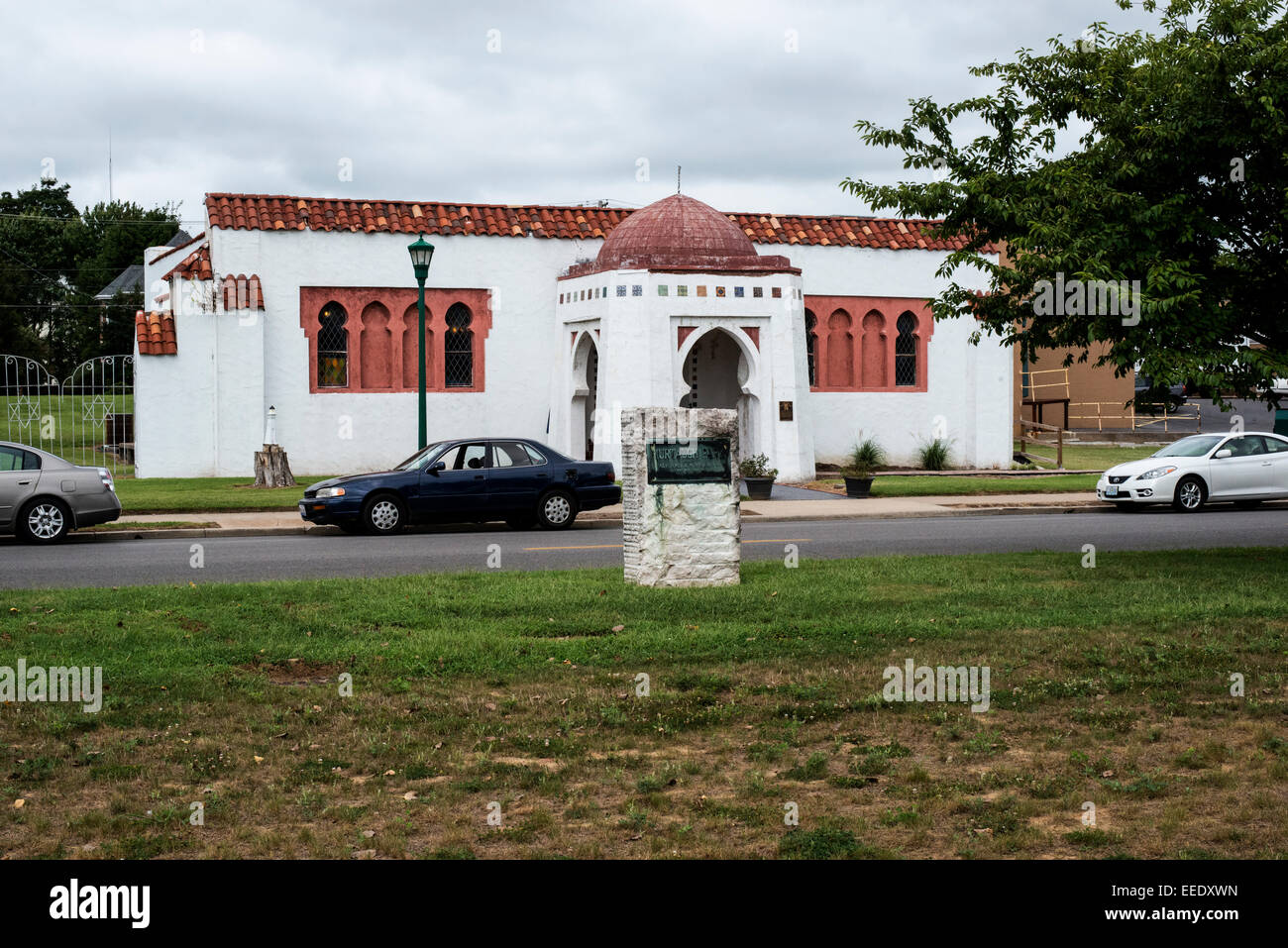 B ' nai Israel Synagoge, heute ein Moslem-Center Stockfoto