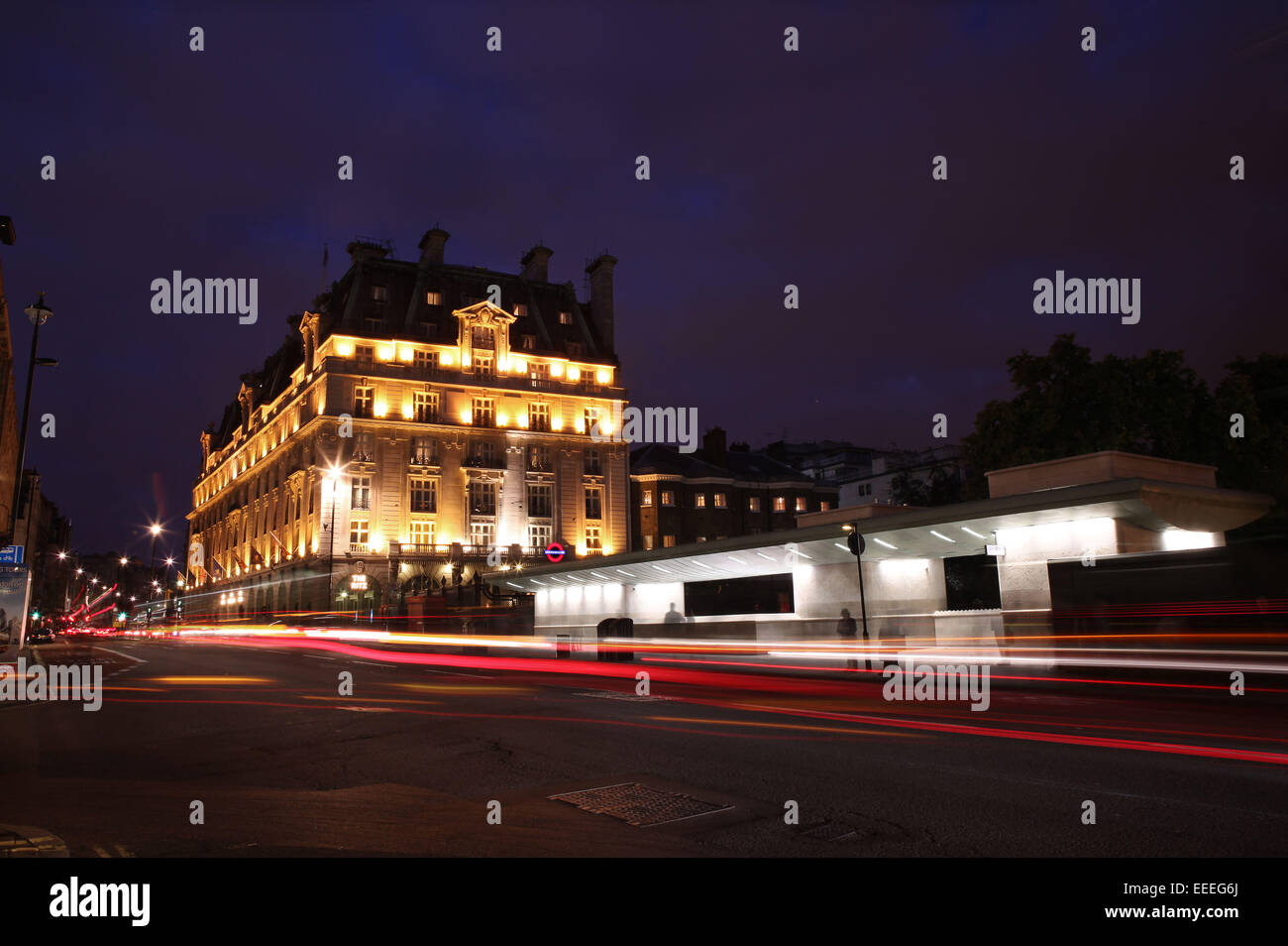 Green Park U-Bahn station Stockfoto