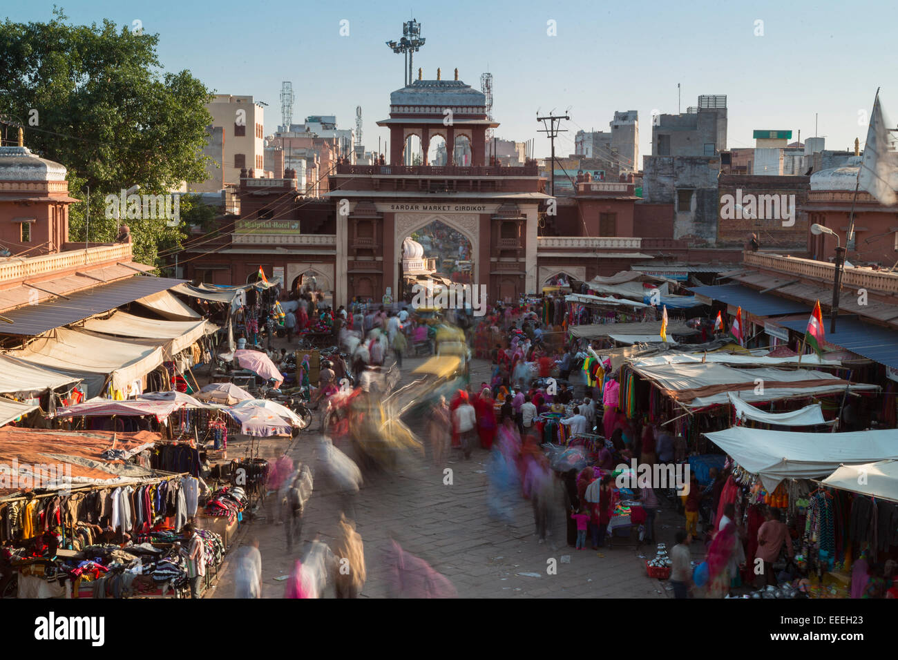 Indien, Rajasthan, Jodhpur, Sardar Markt Stockfoto