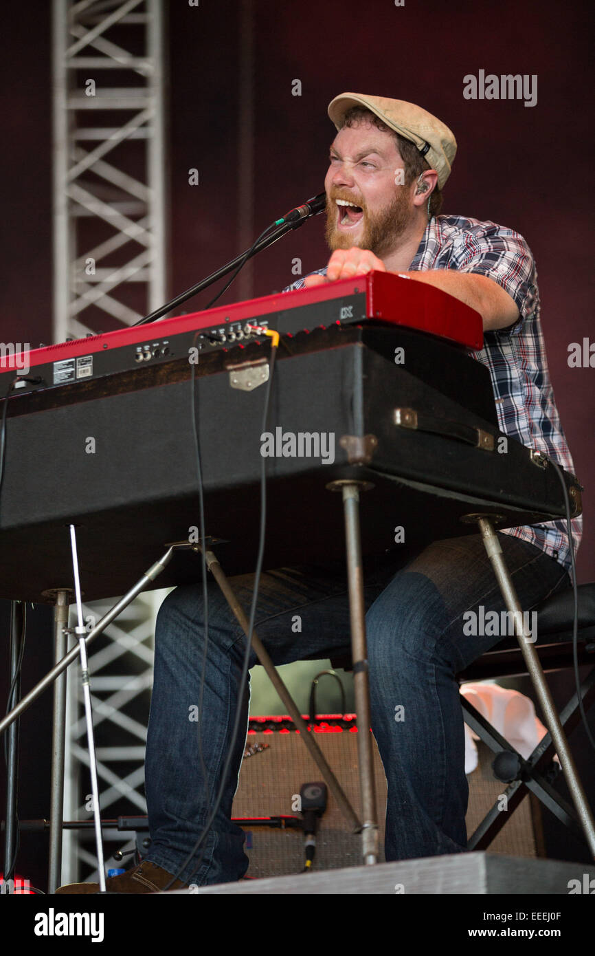 NOS lebendig (Optimus Alive) Festival 2014 - Tag 2 mit: Allen Stein wo: Lissabon, Portugal bei: 11. Juli 2014 Stockfoto