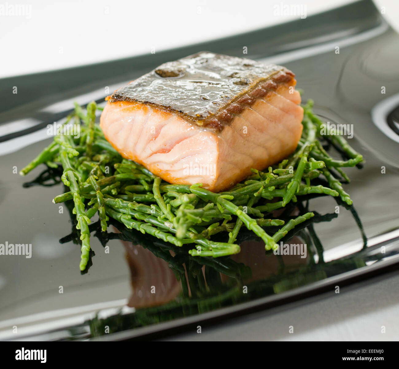 Essen Nahaufnahme Restaurants Platten Stockfoto