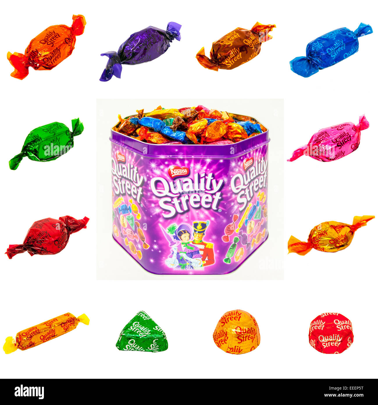 Nestle Quality Street Chocolate Stockfotos Und Bilder Kaufen Alamy