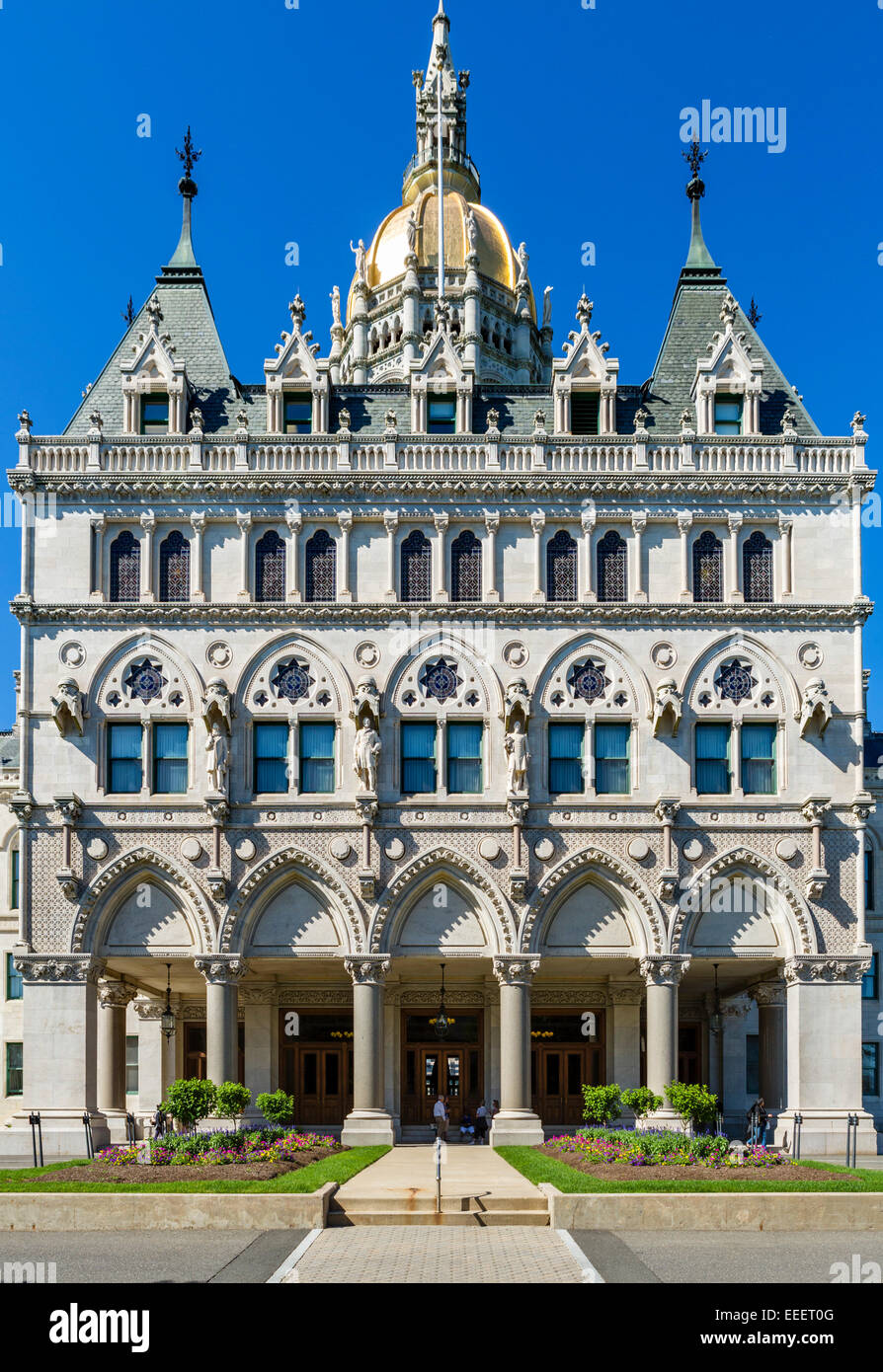 Conecticut State Capitol Building, Hartford, Connecticut, USA Stockfoto